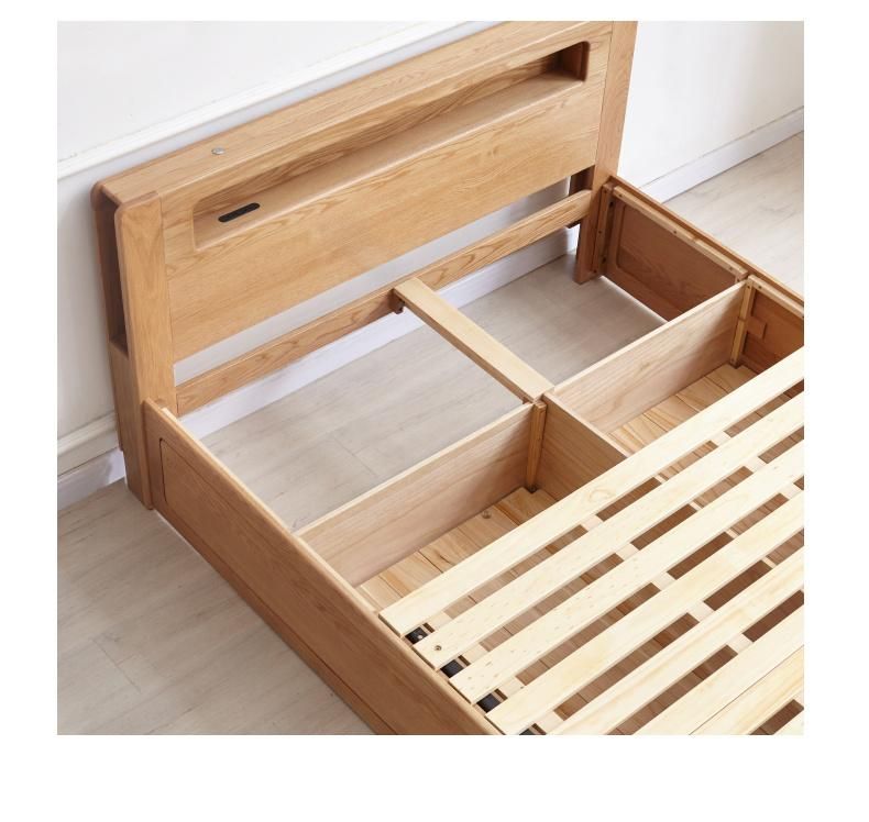 Modern Queen Size Wooden Sets Hotel Bedroom Home Furniture (UL-CH901)