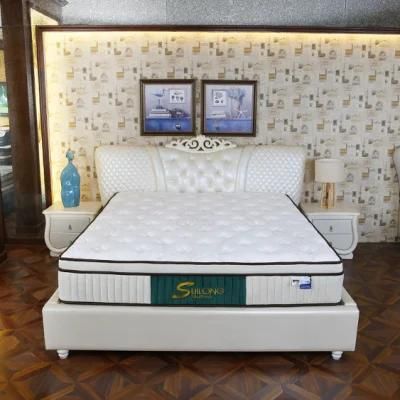 European Style Super Star Hotel Bed Home Furniture Gel Memory Foam Pocket Spring Mattress