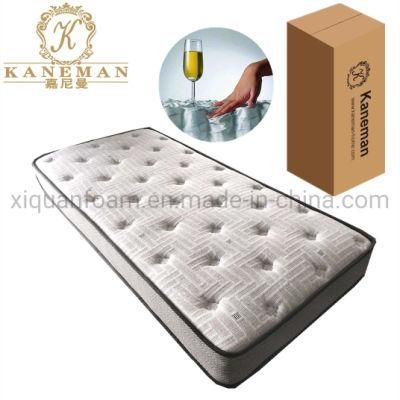 Single Size 8inch/20cm Mattress Pocket Spring Mattress Rolled Packed Bedroom Mattress