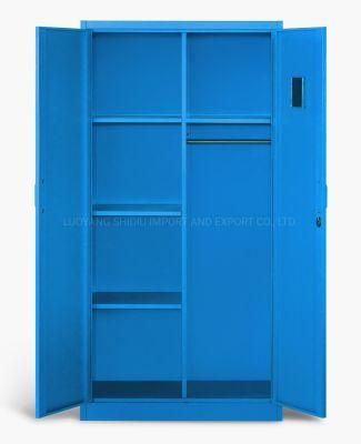 Metal Wardrobe Locker Modern Bedroom Closet Office Wardrobe Cabinet