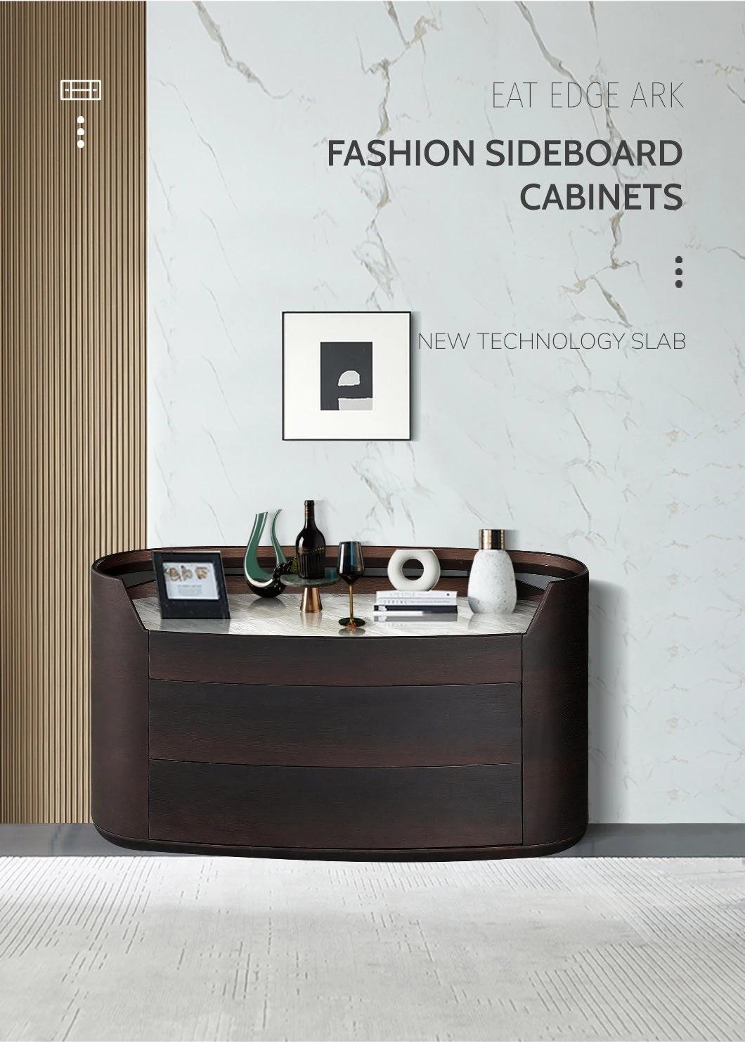 Modern Design Home Furniture Storage Cabinet Hotel Restaurant Dining Room 2 3 4 Drawer Wooden Storage Sideboard Cabinet