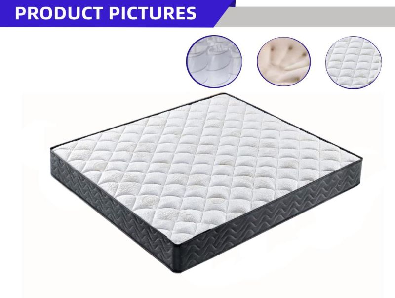 Hotel Roll Packing Mattress Pocket Spring High Density Foam Mattress
