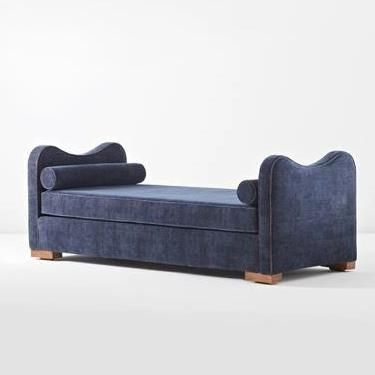 Hotel Furniture Bedroom Solid Wood Frame Upholstered Bed End Bolster Bench