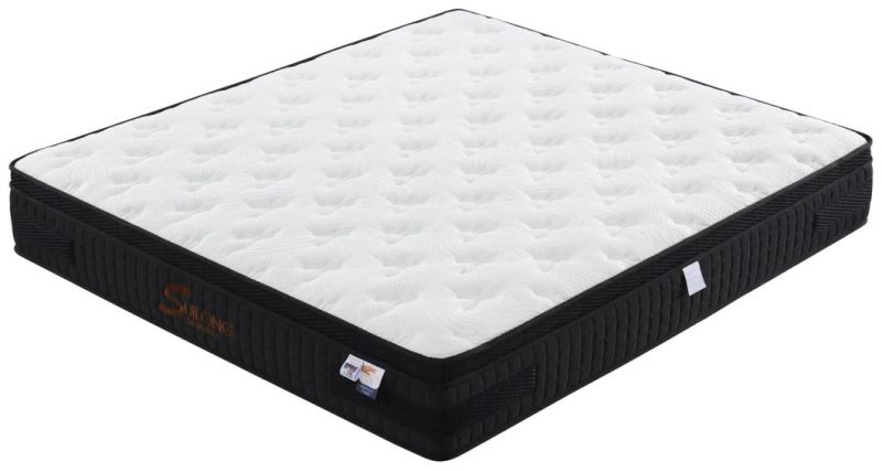 Comfortable Mattress 5 Zones Support Mattress Memory Foam Spring Mattress