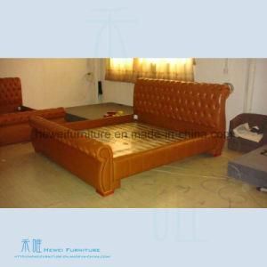 High Quality Soft Chesterfiled Bed of Bedroom Furniture (HW-K253B)
