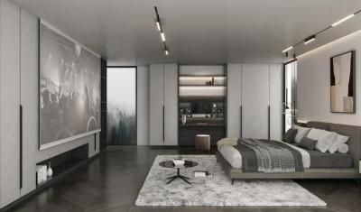 Walk in Closet Dressing Table Modern PVC Bedroom Wardrobe Furniture