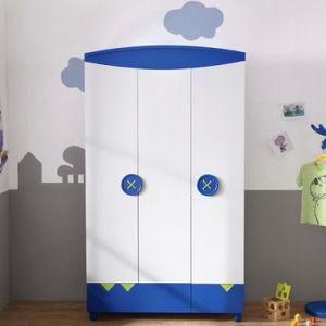 Factory MFC Simple Children Bedroom Wardrobe Design