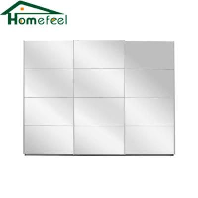 Modern Fashion Elegant Design Multi-Space Storage Mirror Wardrobe Hot Sale