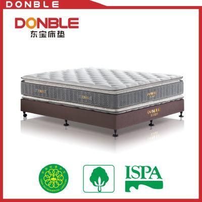 Orthopedic and Resilient Pocket Spring Mattress with Zipper