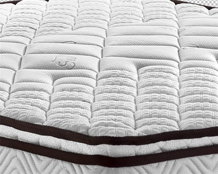 Soft Foam Breathable 5-Zone Pocket Spring Mattress for Hotel and Home