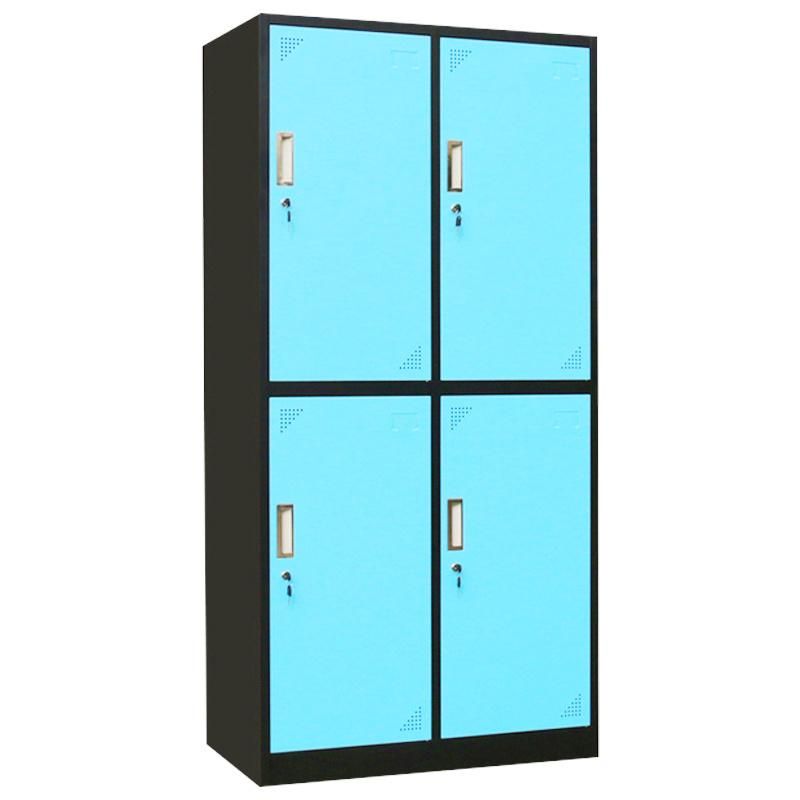 4 Door Metal Swimming Pool Cam Lock Kids Mini Cube Lockers Work Lockers Casier Vestiaire