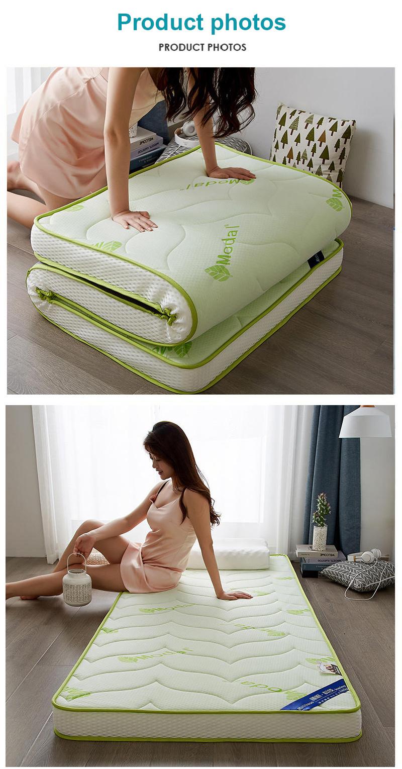 Motel Bed Mattress Thick 10cm Multi-Purpose Soft Latex Twin