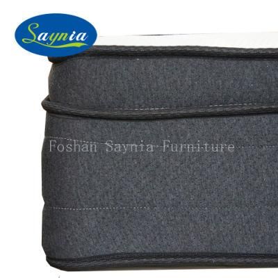 King Size PU Foam Pocket Spring Bed Mattress in Cheap Price for Hotel Bed