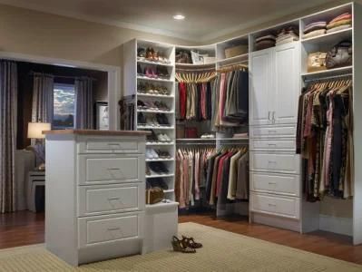 Open Closet Design Made in China/Walk in Wardrobe Furniture