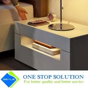 High Gloss Lacquer Finish Bedroom Furniture Nightstands Wardrobes Closts (ZY 2005)