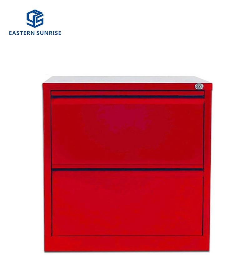 Colorful 2-Drawer Metal Filing Cabinet for Office/School/Hotel