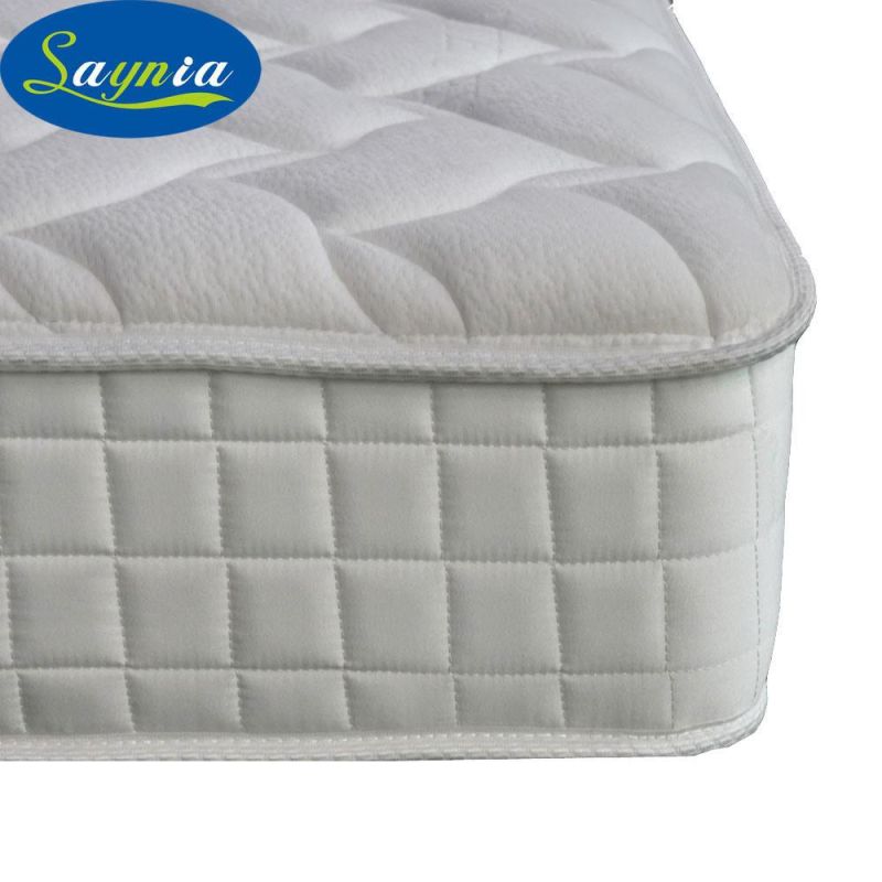 Hybrid 100% Quality Latex Foam Bonnel Spring Twin Size 5 Star Hotel Bedroom Mattress