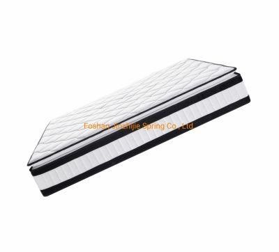 OEM/ODM Customized Pocket-Coil-Spring 3D Fabric Double-Bed Mattress for Hotel/Home/Furniture