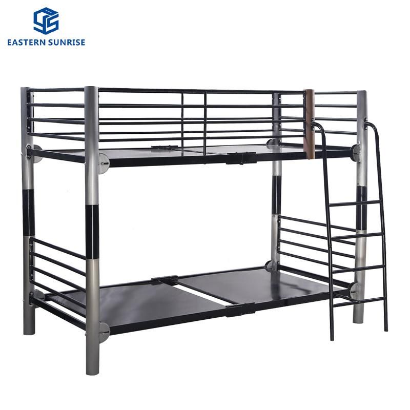 High Quality Strong Steel School Student Woker Military Double Bed