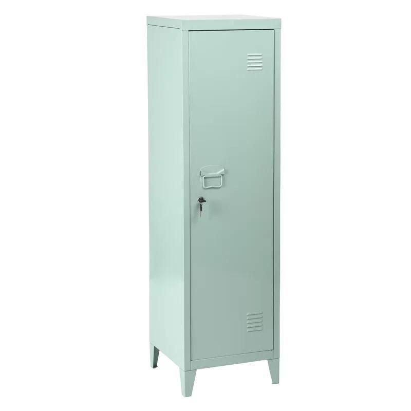 Cheap Metal Storage Clothing Locker Single Door Multi-Layer Storage Cabinet