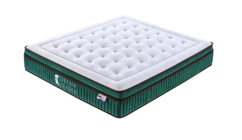 European Style Super Star Hotel Bed Furniture Bread Pocket Spring Mattress