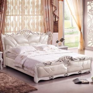 Stylish Princess Leather Bed (818)