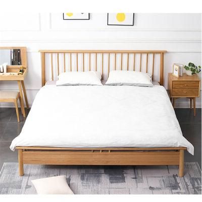 Simple Windsor Bed Solid Wood Bedroom Bed Princess Bed