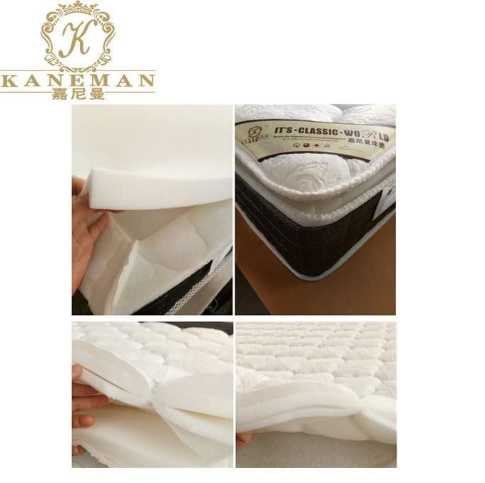 New Designed Memory Foam Egg Foam Pocket Spring Mattress in a Pallet