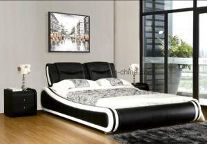 Home Furniture Leather Bed Soft Bed Hotel Leather Bed