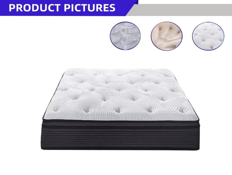 Pocket Spring Memory Foam Mattress Soft Feeling Packing in Box