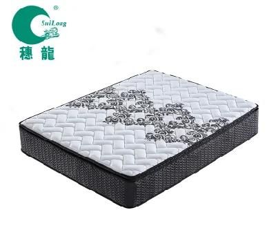 Home Furniture Vacuum Compressed &amp; Rolled Pillow Top Pocket Spring Mattress