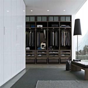 Linear Shaped Melamine MDF Wardrobe