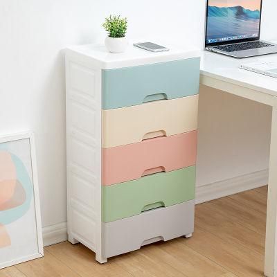 4605 High Quality Home Durable Multilayer Plastic Drawer Storage Cabinet