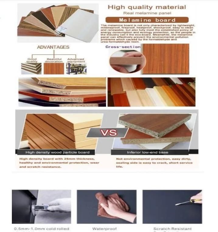 Modern Wooden Computer Table for Living Room Bedroom Furniture, Home, Hotel Furniture with CE