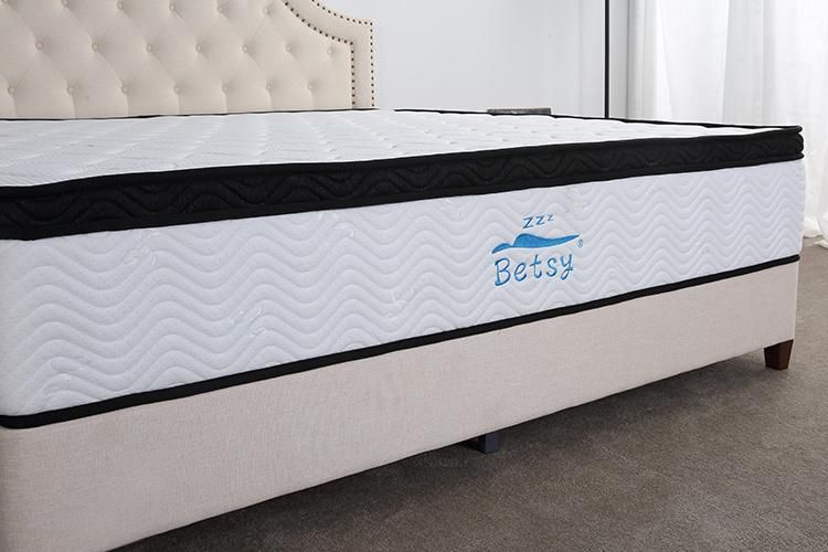 Comfort Foam Bed Mattress Pocket Spring Mattress in a Box