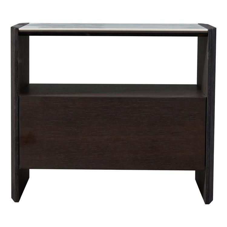 S-Ctg013 Wooden Night Stand, Ceramic Top Wooden Night Stand in Home and Hotel Bedroom Set, Best Selling Wooden Night Table