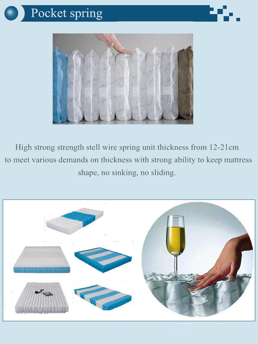Custom Coil Spring Mattress King Sized Bed Mattress in a Box