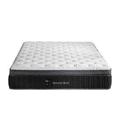 High Density Soft Foam Pocket Spring Mattress for 5 Star Hotel Project Eb15-7