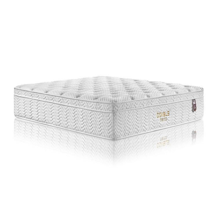 China Factory Sleep Well High Density King Size Pocket Spring Bed Mattress