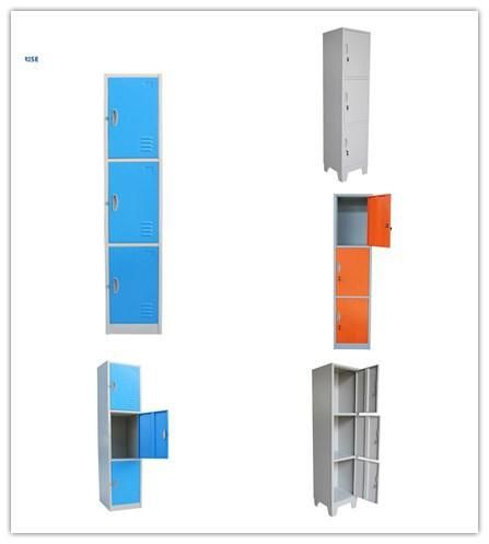 Modern Design Factory Direct Sale Steel Stainless 3 Doors Locker