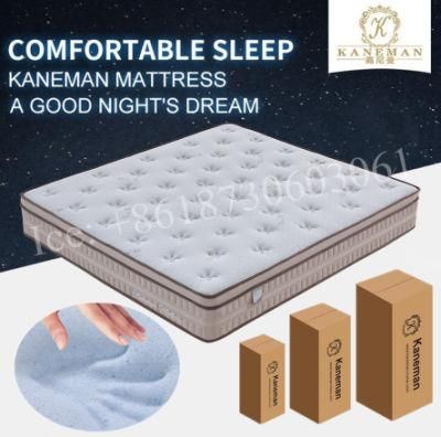 King Size 12 Inch Bonnell Spring Mattress Factory Supply Bedroom Mattress
