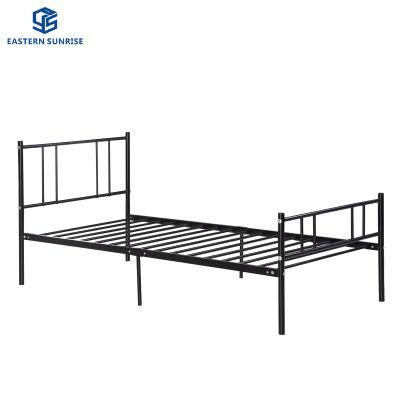 Simple and Convenient Metal Single Bed