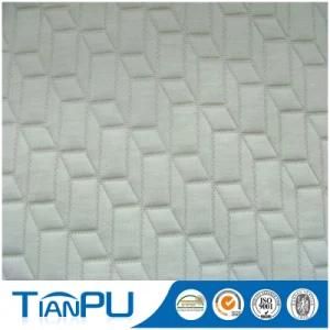 Color Yarn Jacquard Anti-Static Rayon Upholstery Mattress Ticking Fabric 200-500GSM