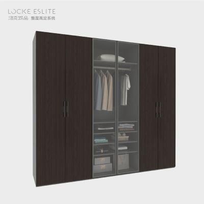 New Factory Price Glass Cabinet and Wooden Combination Storage Cabinet