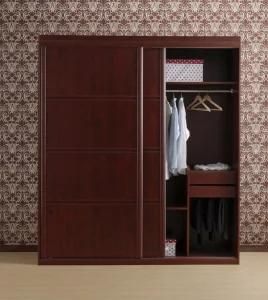 Sliding Door Wooden Bedroom Closet