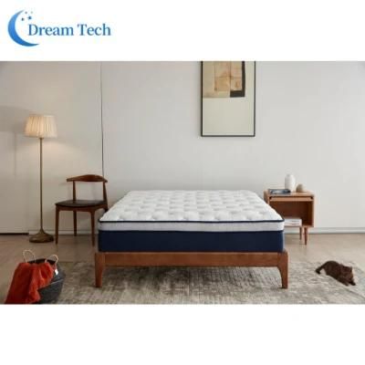 Prices Cheap European Bedroom Hotel King Size Compress Pocket Spring Memory Foam Bed Mattress