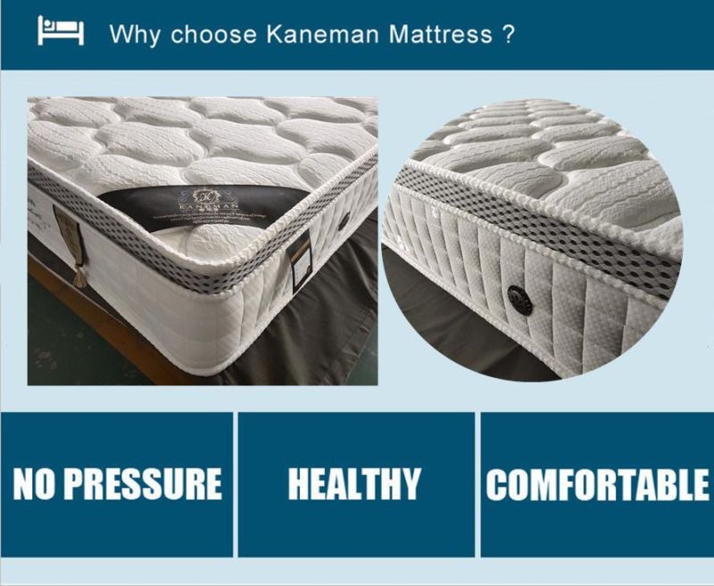 Bedroom Furniture Memory Foam Mattress Roll Packed Pocket Spring Mattress