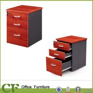Modern Design Office Furniture Round Code-Lock 3 Drawer File Cabinet