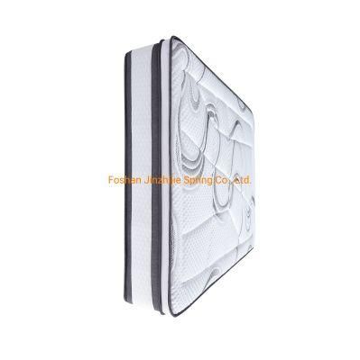 Home/Hotel/Queen/King-Size Mattresses Luxury Bedroom/Furniture Latex Foam Euro-Top Mattress with Pocket-Coil-Spring