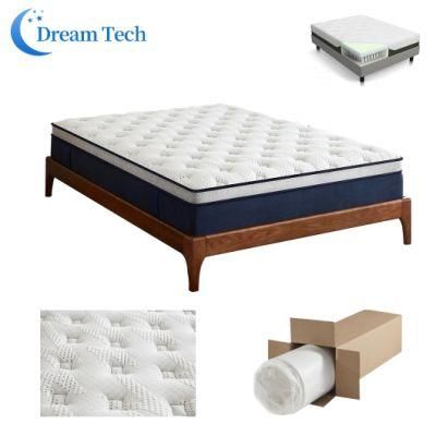 High Quality Pocket Spring Bed Sponge Mattress Manufacturer in China